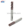 Solid Carbide 1mm 4 Flute Square Flat End Mill for Steel